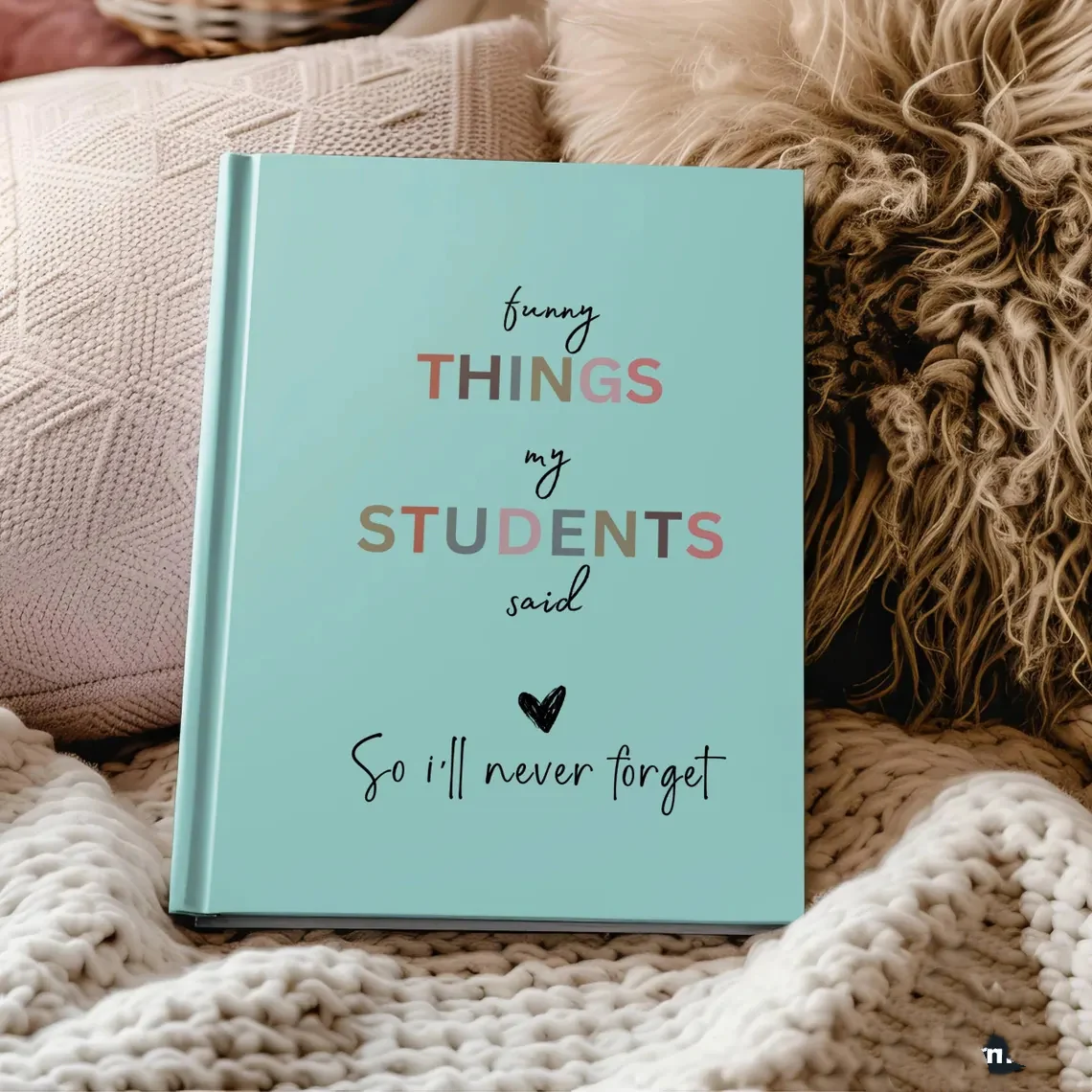 Personalized Teacher Notebook – Custom Name Hardcover Journal - Image 3