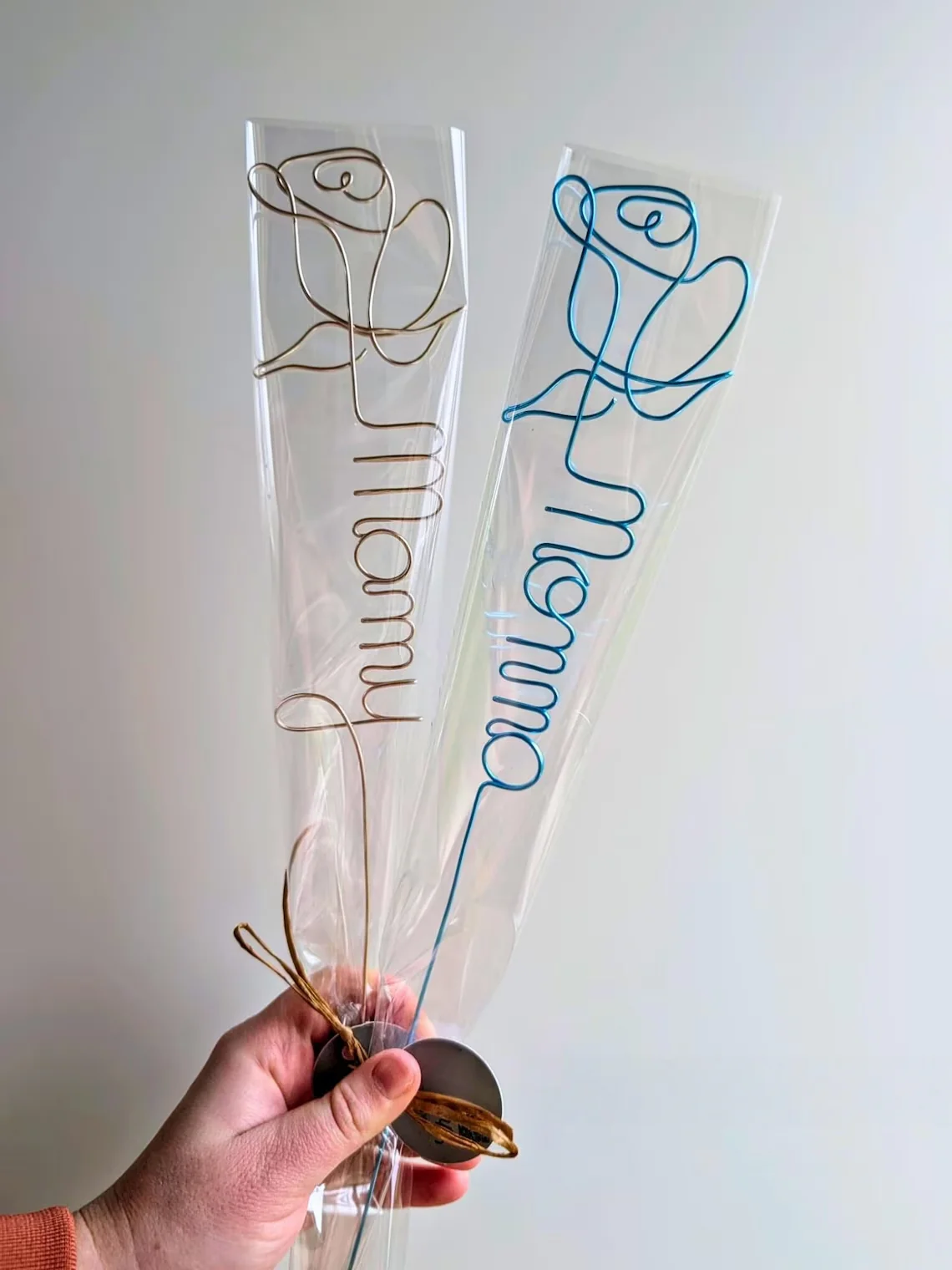 Personalized Wire Rose with Name – Eternal Flower Gift - Image 7