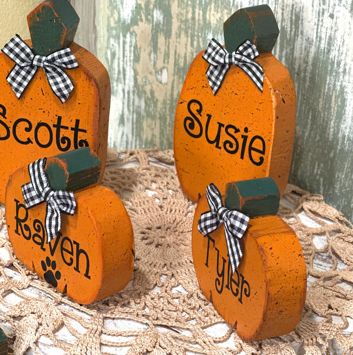 Personalized Wooden Pumpkins – Build Your Pumpkin Patch - Image 5