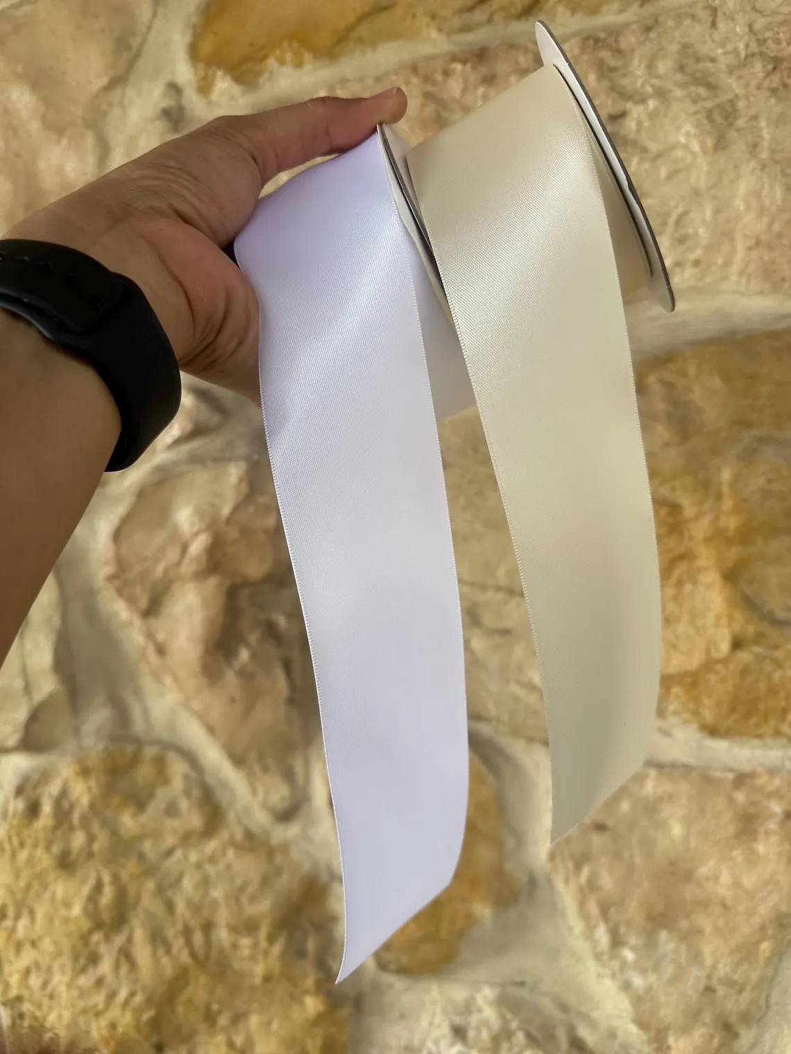 Custom Reserved Aisle Ribbon – Personalized Wedding Ceremony Decor - Image 3
