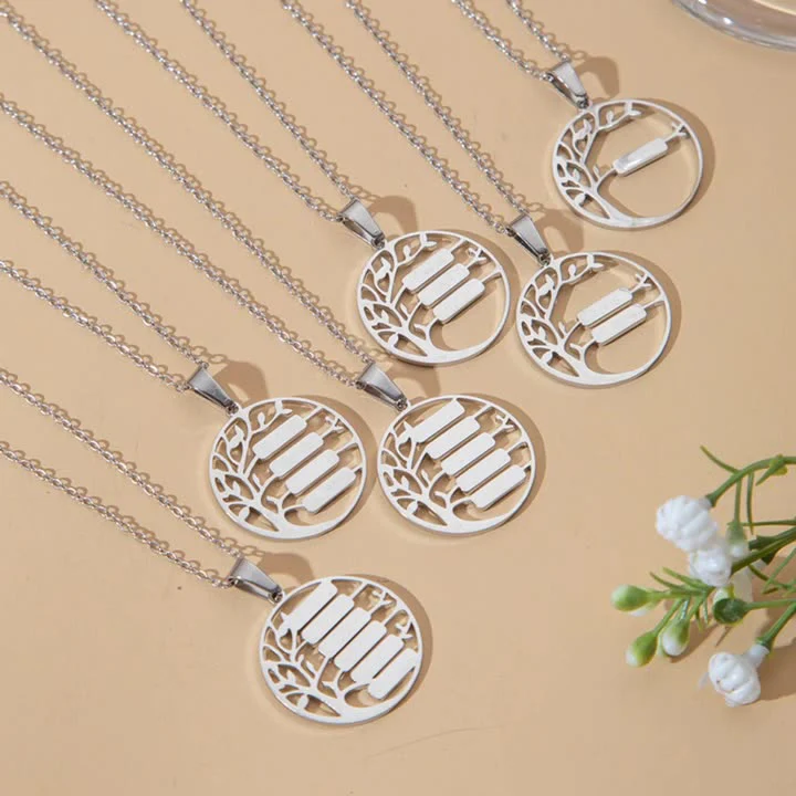 Tree of Life Necklace – Personalized Family Name Gift for Mom - Image 4