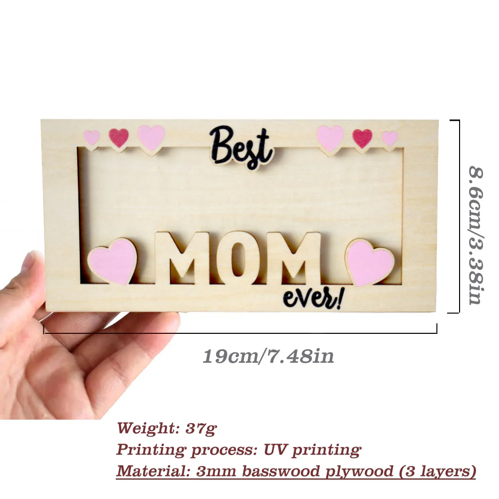 Wooden Envelope Money Holder - Perfect Gift for Mother's Day & Father's Day - Image 11
