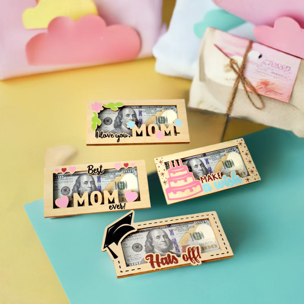 Wooden Envelope Money Holder - Perfect Gift for Mother's Day & Father's Day - Image 4