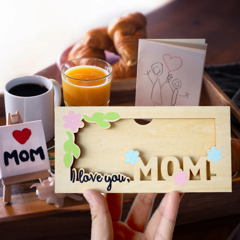 Wooden Envelope Money Holder - Perfect Gift for Mother's Day & Father's Day - Image 5