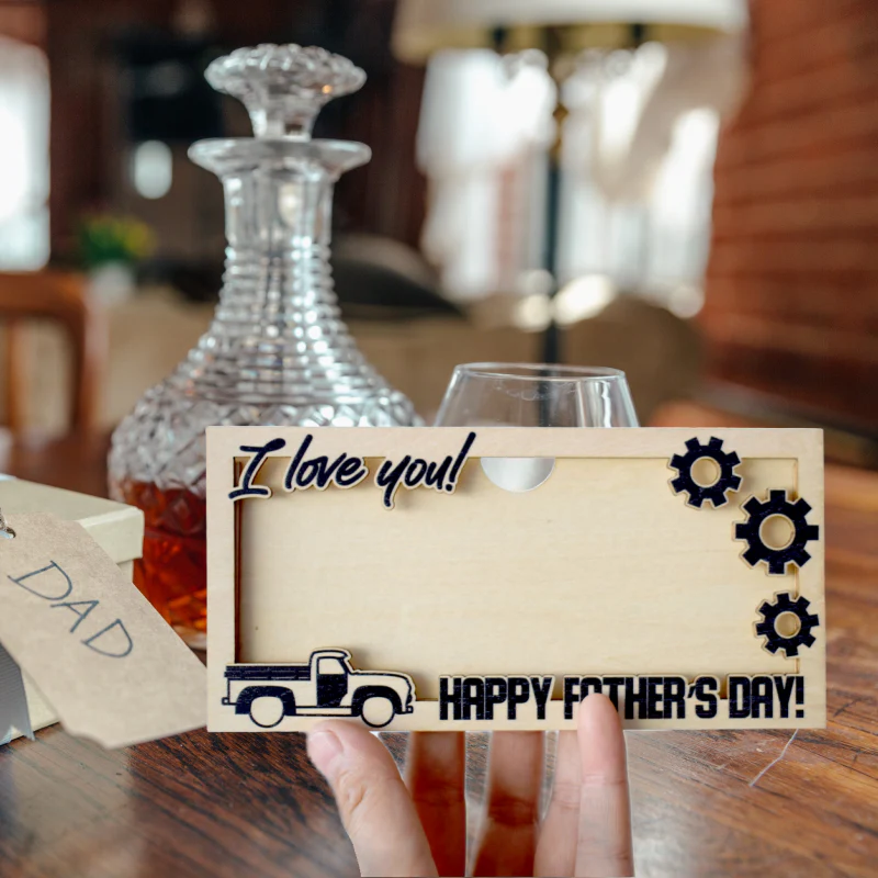 Wooden Envelope Money Holder - Perfect Gift for Mother's Day & Father's Day - Image 6